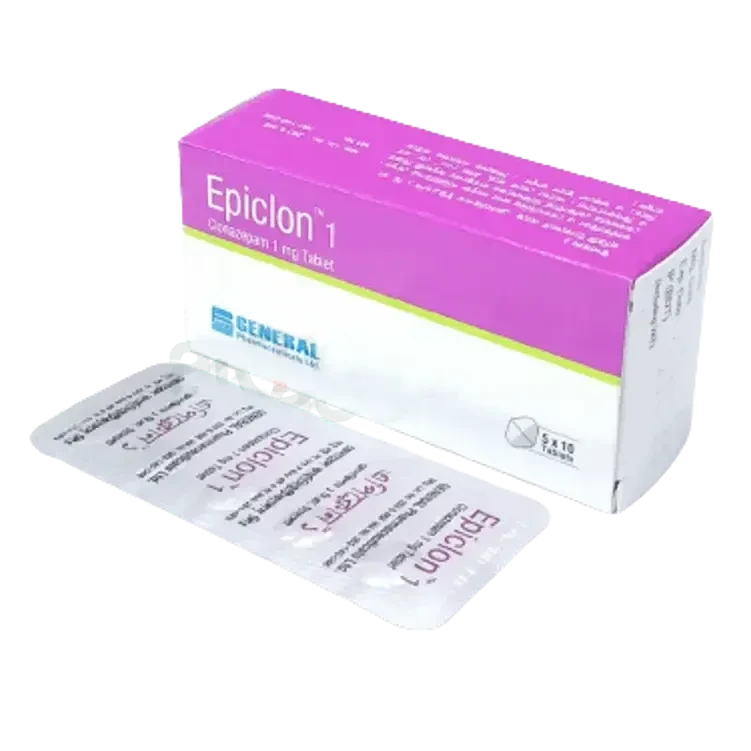Pack Image: Epiclon 1 mg Tablet (5 x 10)