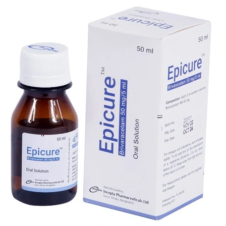 Pack Image: Epicure 50 mg Oral Solution (50 ml bottle)