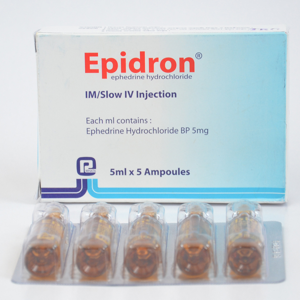 Pack Image: Epidron 25 mg Injection (5 ml ampoule)