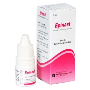 Pack Image: Epinast 0.05% Eye Drop (5 ml drop)