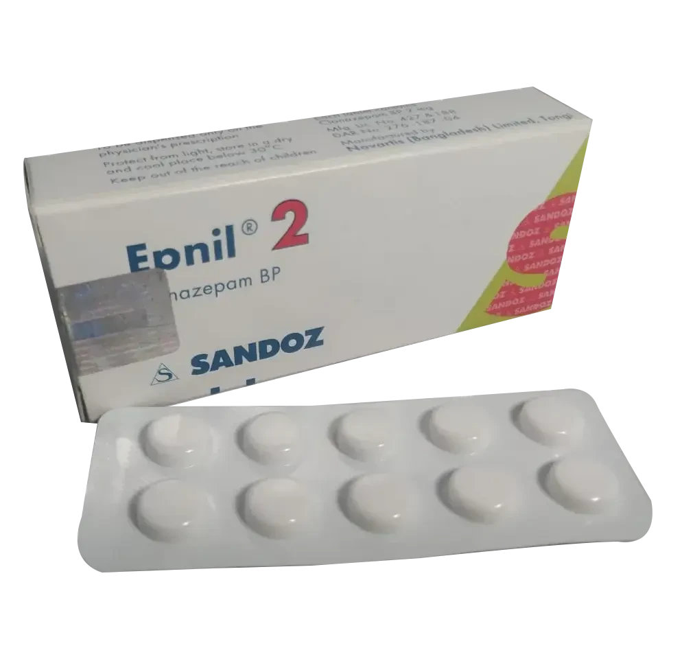 Pack Image: Epnil 2 mg Tablet (3 x 10)