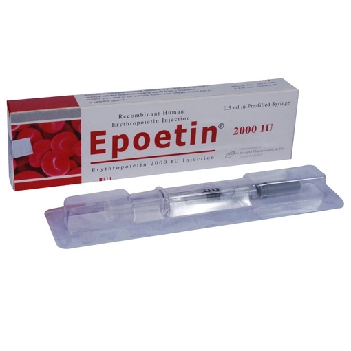 Pack Image: Epoetin 2000 IU Injection (2000 IU pre-filled syringe)