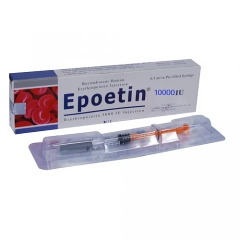 Pack Image: Epoetin 10000 IU Injection (10000 IU pre-filled syringe)
