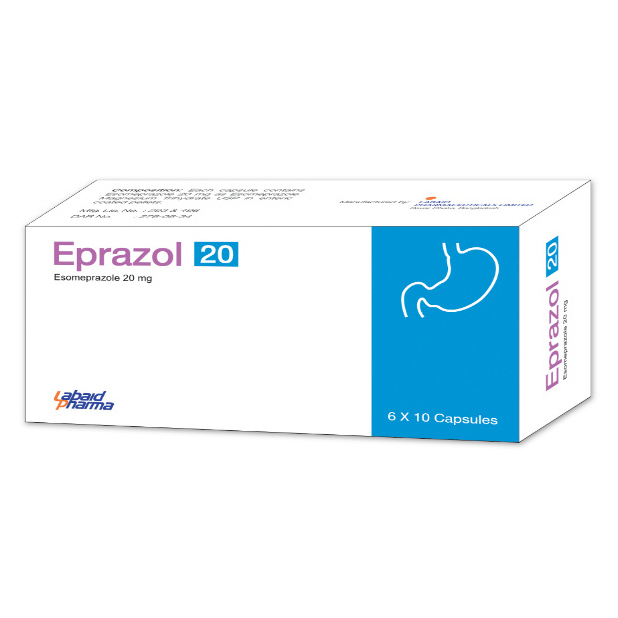 Pack Image: Eprazol 20 mg Capsule (10 x 10)