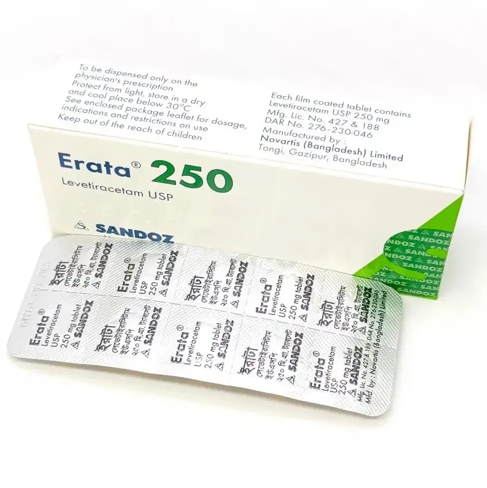 Pack Image: Erata 250 mg Tablet (3 x 10)