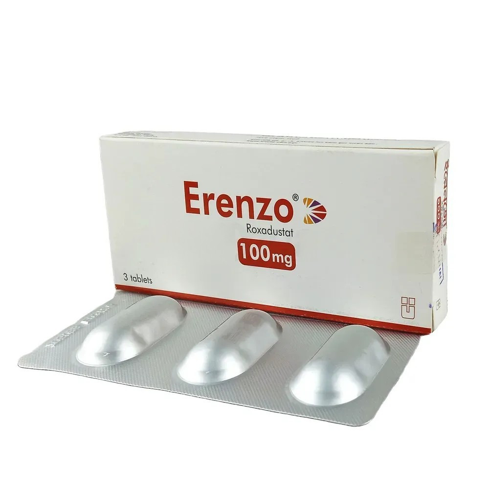 Pack Image: Erenzo 100 mg Tablet (1 x 3)