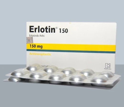 Pack Image: Erlotin 150 mg Tablet (3 x 10)