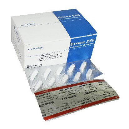 Pack Image: Erosa 250 mg Tablet (10 x 10)