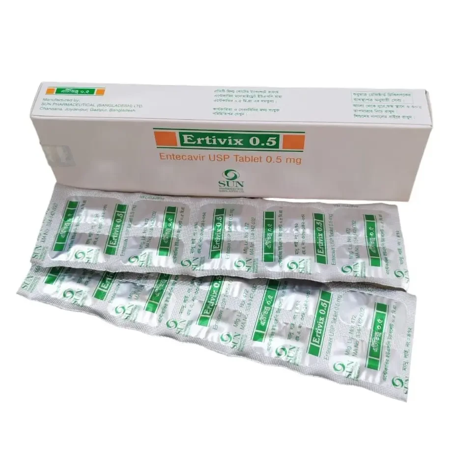 Pack Image: Ertivix 0.5 mg Tablet (3 x 10)