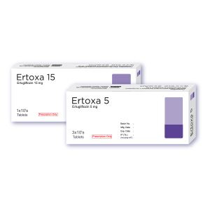 Pack Image: Ertoxa 15 mg Tablet (1 x 10)