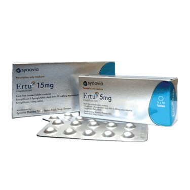 Pack Image: Ertu 5 mg Tablet (3 x 10)