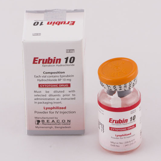Pack Image: Erubin 2 mg Injection (10 mg vial)