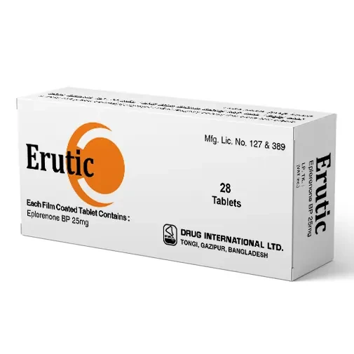 Pack Image: Erutic 25 mg Tablet (2 x 14)