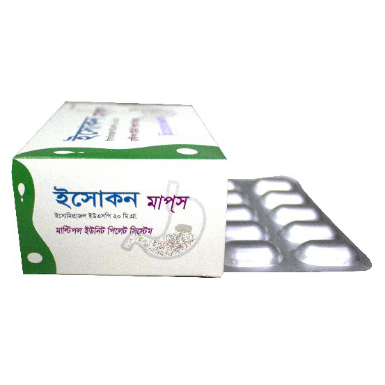 Pack Image: Esocon MUPS 20 mg Tablet (5 x 10)