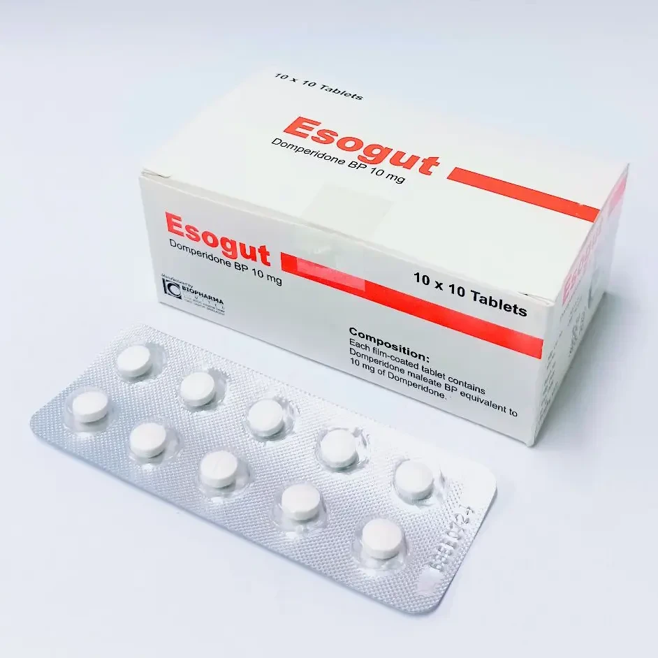 Pack Image: Esogut 10 mg Tablet (10 x 10)