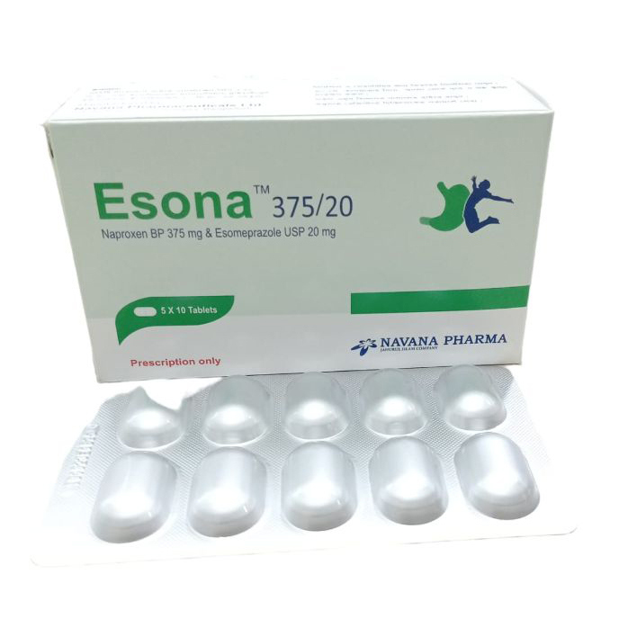 Pack Image: Esona 375 mg Tablet (5 x 10)