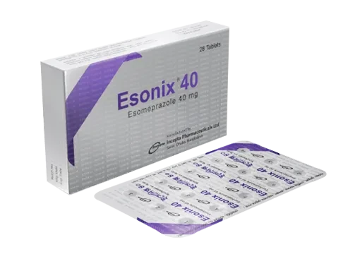 Pack Image: Esonix 40 mg Tablet (4 x 14)