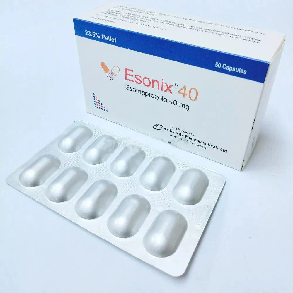 Pack Image: Esonix 40 mg Capsule (5 x 10)