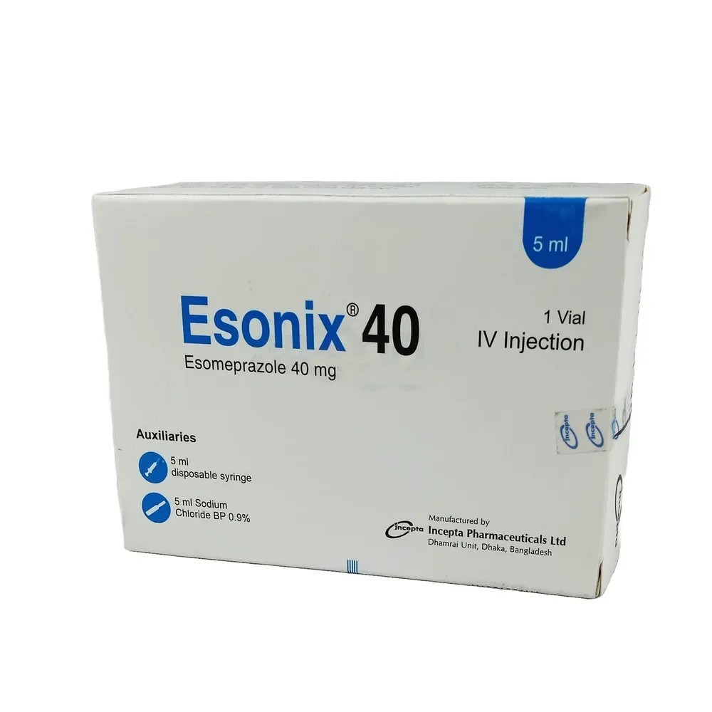 Pack Image: Esonix 40 mg Injection (40 mg vial)
