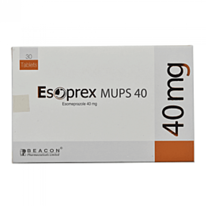 Pack Image: Esoprex MUPS 40 mg Tablet (3 x 10)