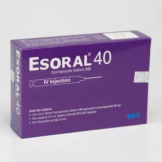 Pack Image: Esoral 40 mg Injection (40 mg vial)