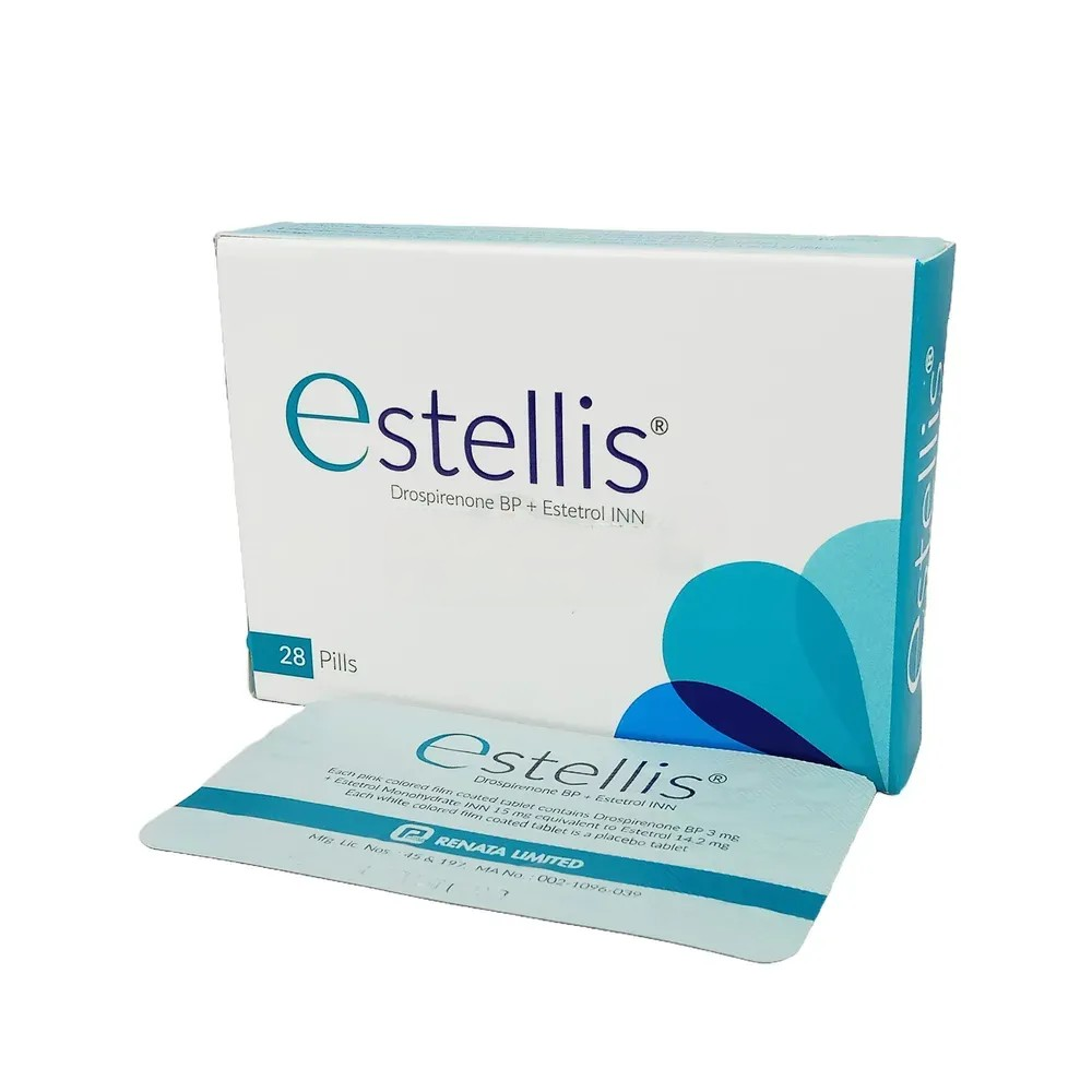 Pack Image: Estellis 3 mg Tablet ((24 active+4 inert) tablet)