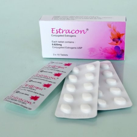 Pack Image: Estracon 0.625 mg Tablet (3 x 10)