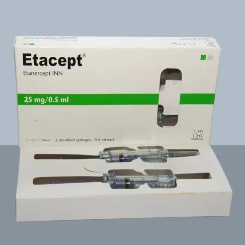 Pack Image: Etacept 25 mg Injection (0.5 ml pre-filled syringe)