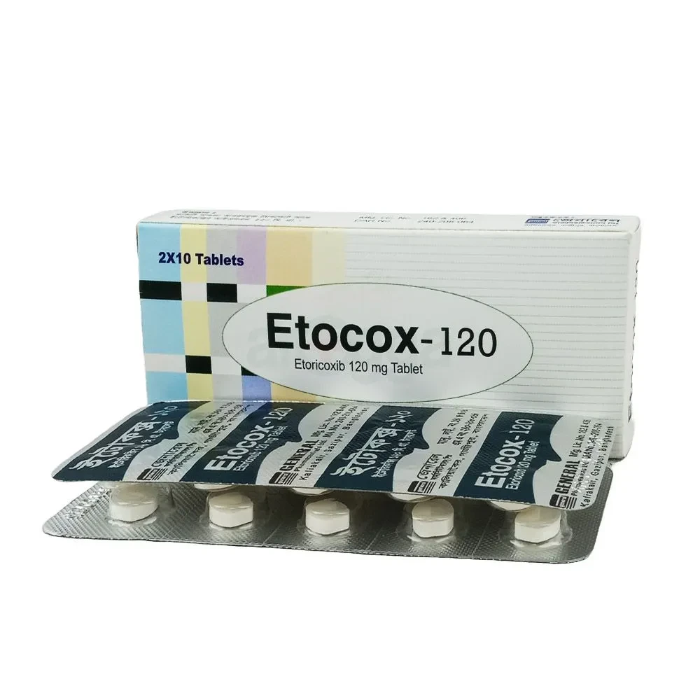 Pack Image: Etocox 120 mg Tablet (2 x 10)