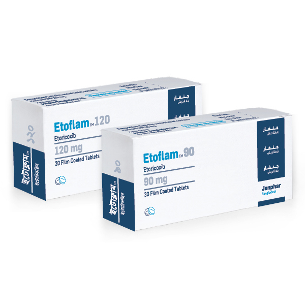 Pack Image: Etoflam 90 mg Tablet (3 x 10)