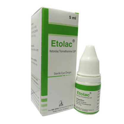 Pack Image: Etolac 0.5% Eye Drop (5 ml drop)