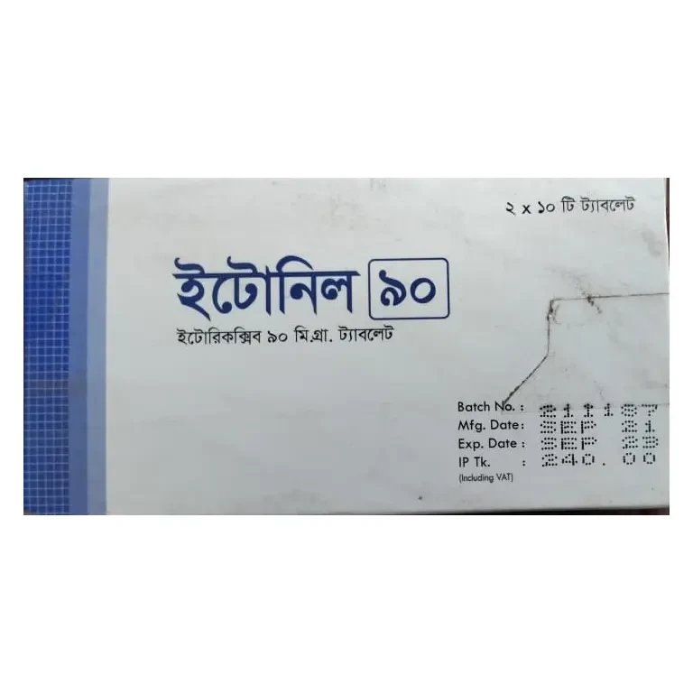 Pack Image: Etonil 90 mg Tablet (2 x 10)