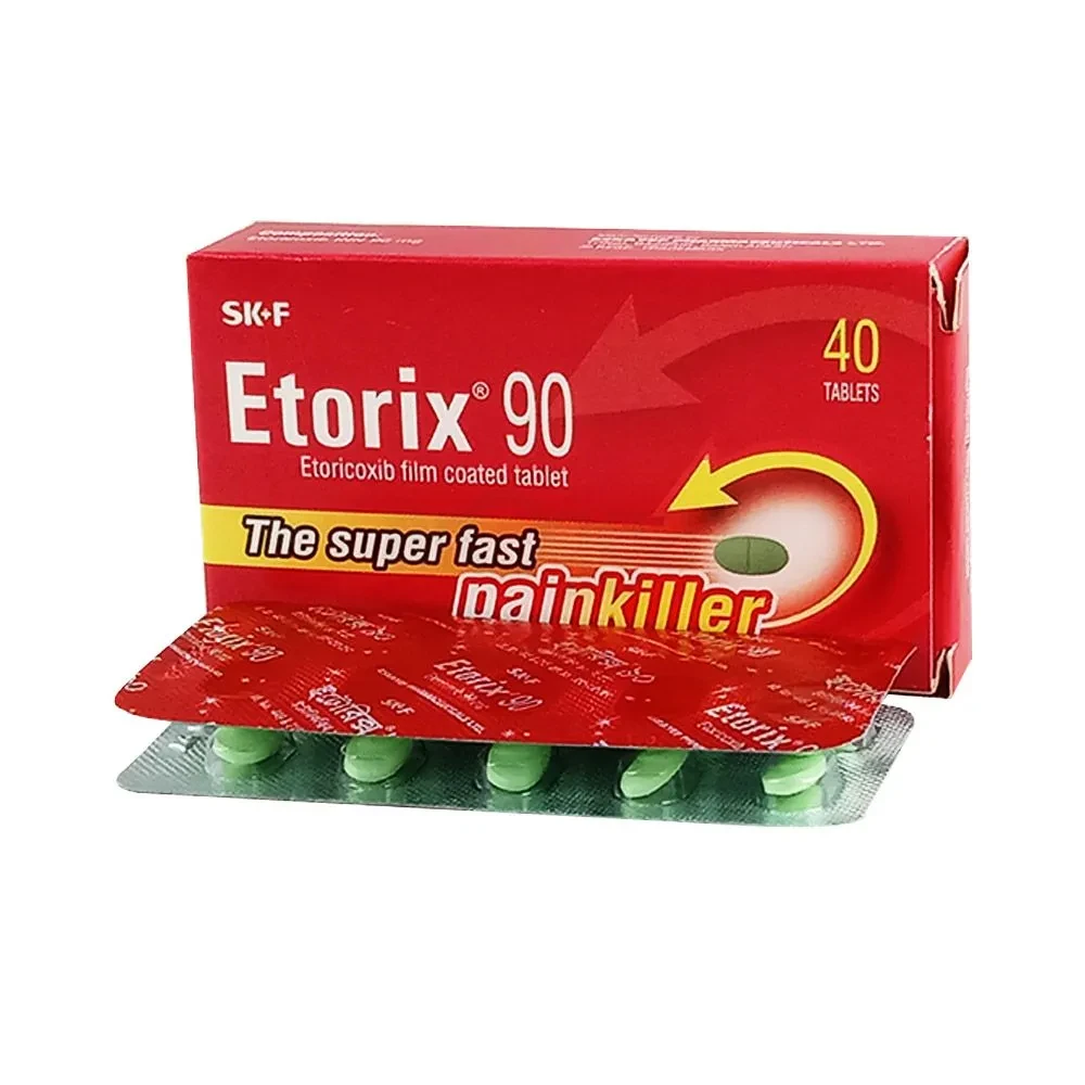Pack Image: Etorix 90 mg Tablet (4 x 10)