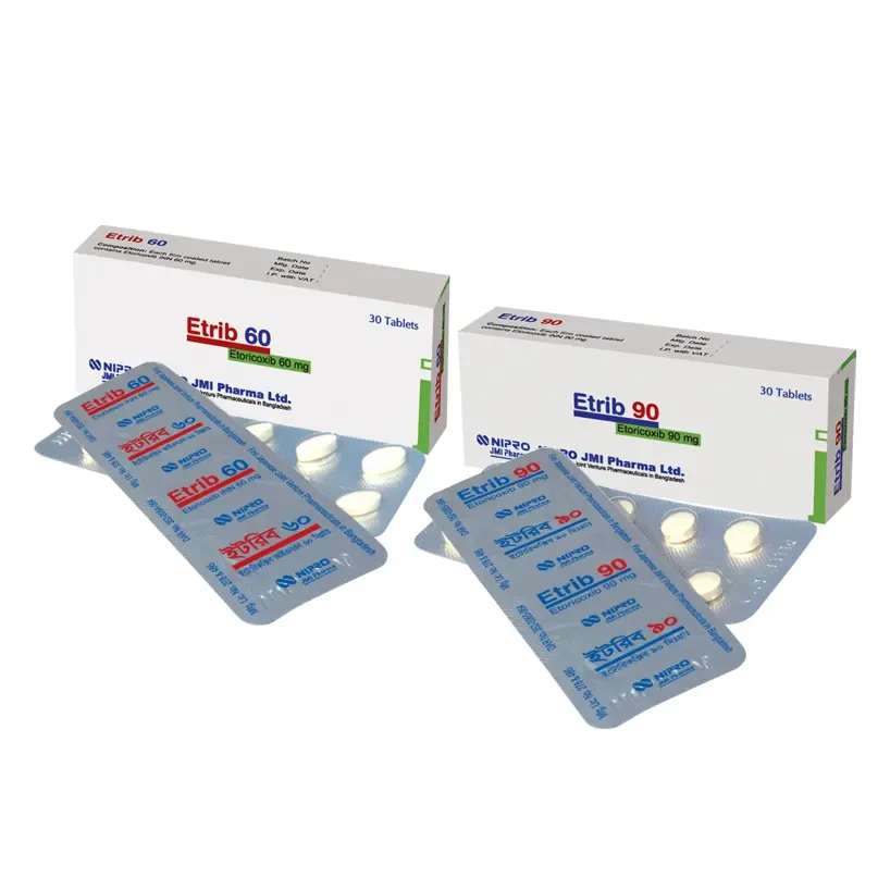 Pack Image: Etrib 60 mg Tablet (3 x 10)