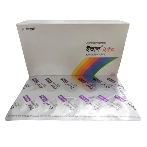 Pack Image: Eval 250 mg Tablet (3 x 10)