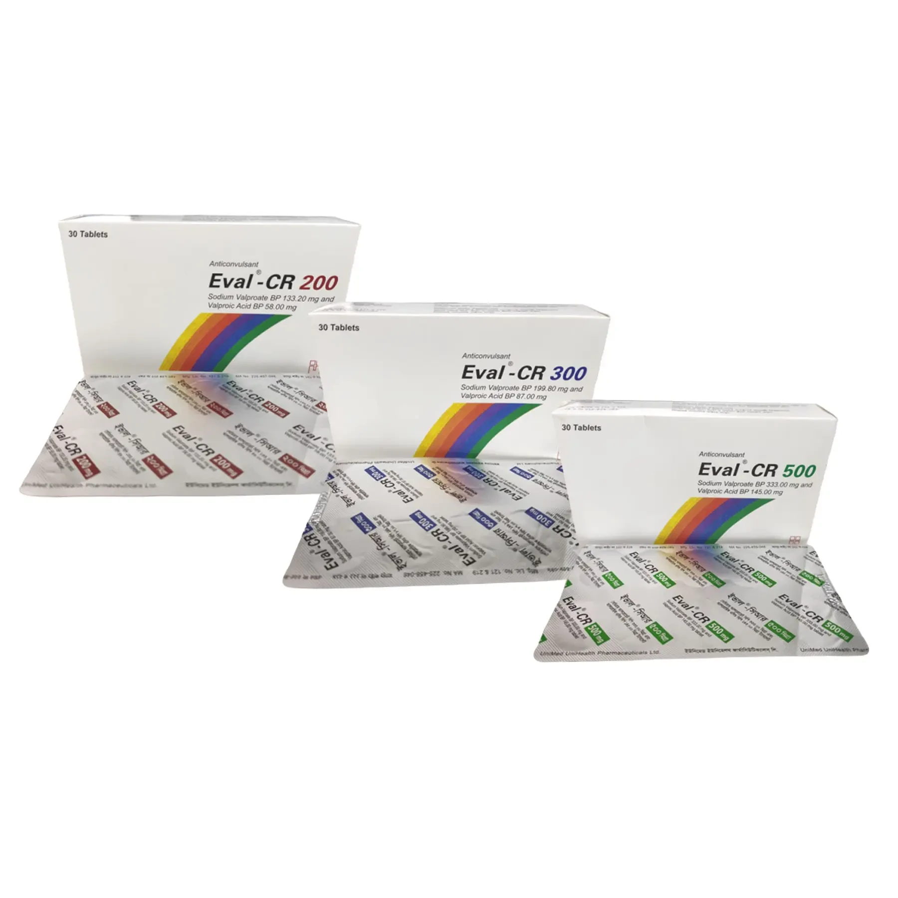 Pack Image: Eval CR 200 mg Tablet (3 x 10)