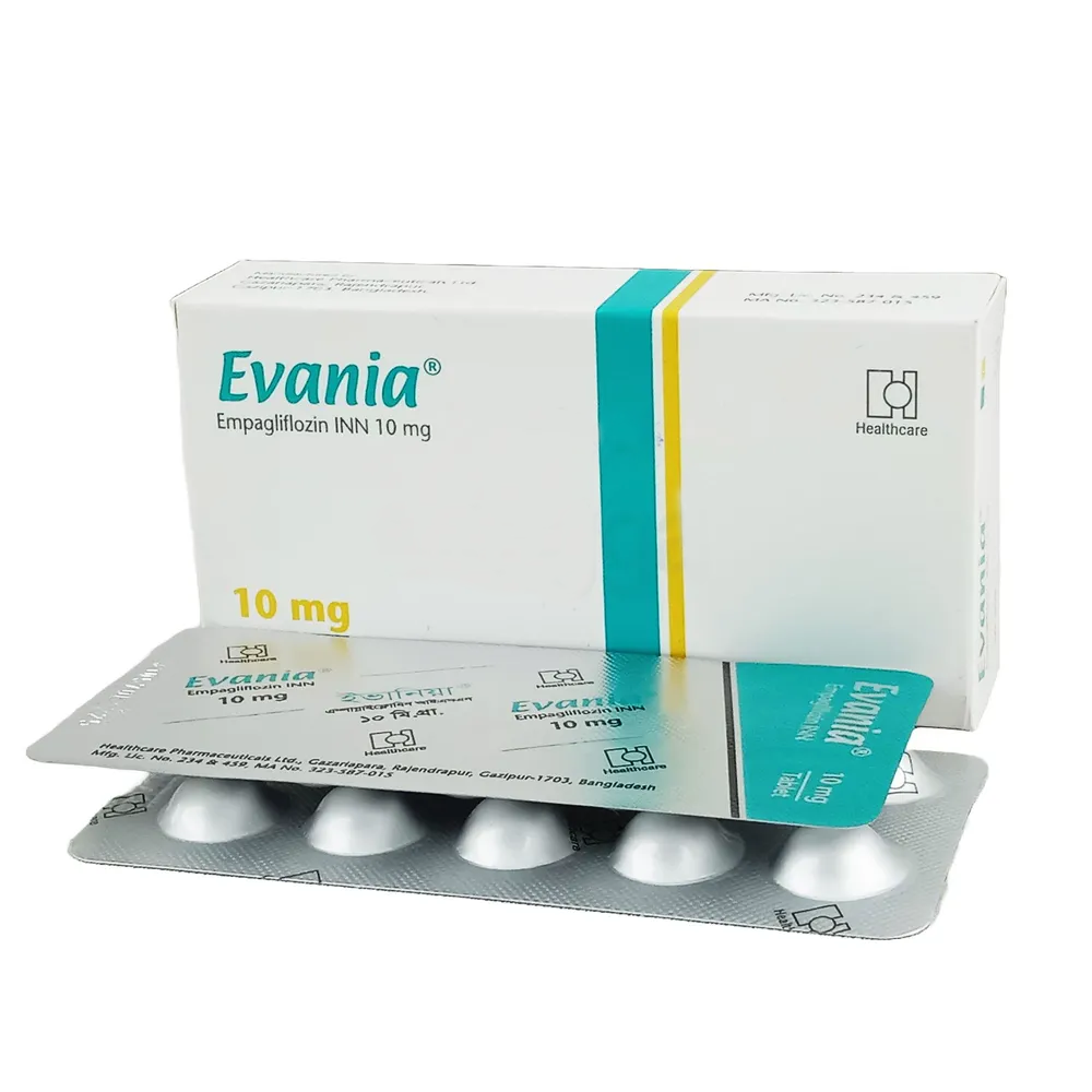 Pack Image: Evania 10 mg Tablet (3 x 10)