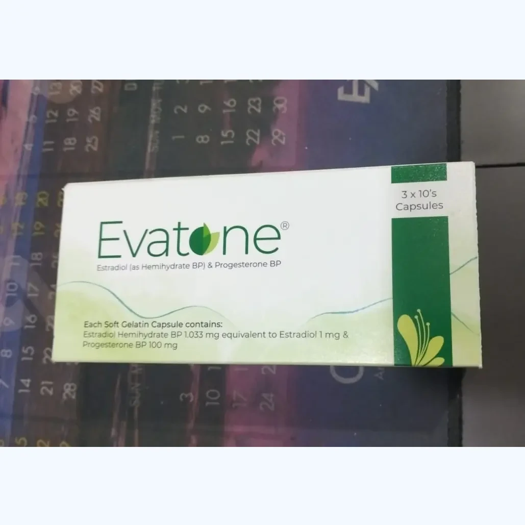 Pack Image: Evatone 1 mg Capsule (3 x 10)