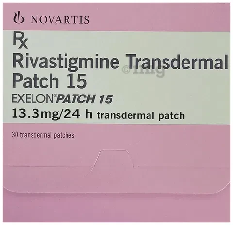 Pack Image: Exelon Patch 15 13.3 mg Patch (1 x 30)