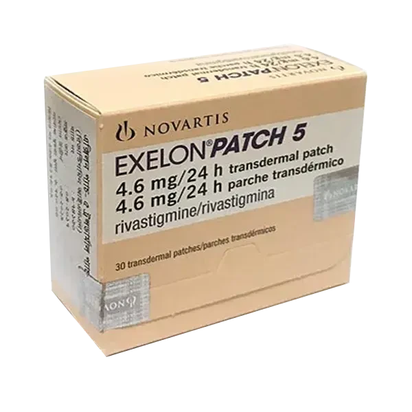 Pack Image: Exelon Patch 5 4.6 mg Patch (1 x 30)