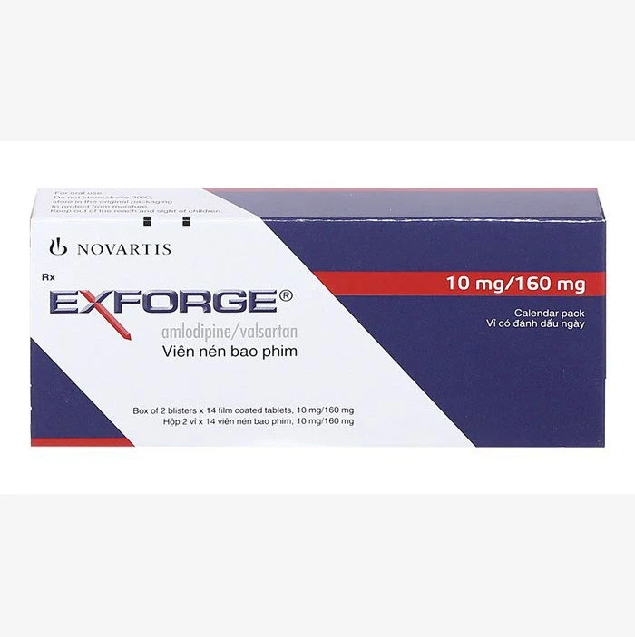 Pack Image: Exforge 10 mg Tablet (2 x 14)