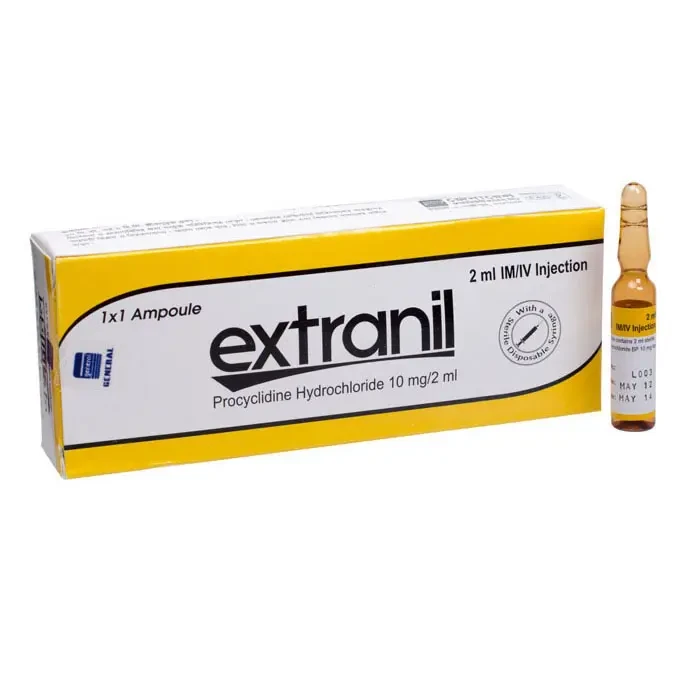 Pack Image: Extranil 10 mg Injection (2 ml ampoule)