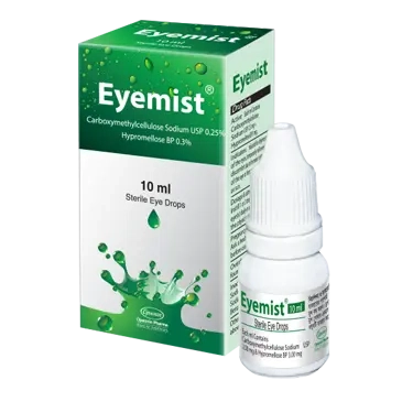 Pack Image: Eyemist 0.25% 0.3% Eye Gel (10 ml drop)