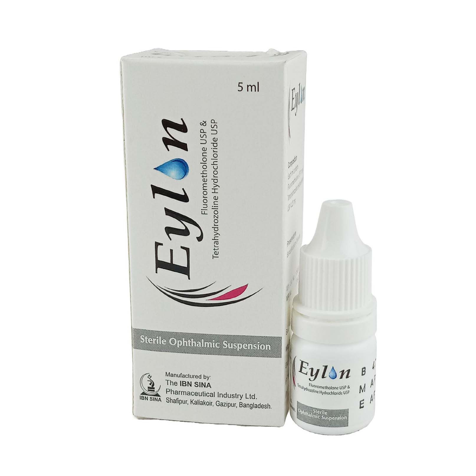 Pack Image: Eylon 0.1% 0.025% Eye Drop (5 ml drop)