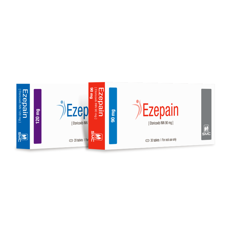 Pack Image: Ezepain 120 mg Tablet (2 x 10)