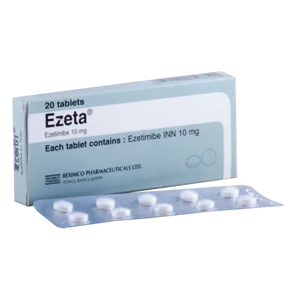 Pack Image: Ezeta 10 mg Tablet (2 x 10)