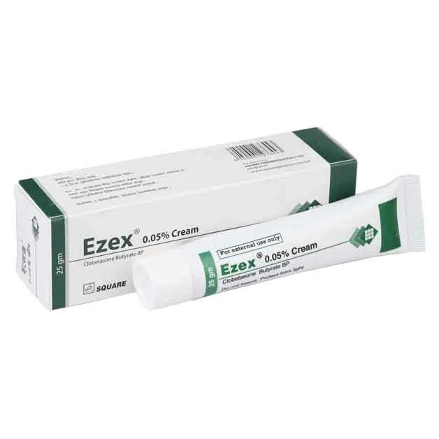Pack Image: Ezex 0.05% Cream (25 gm tube)