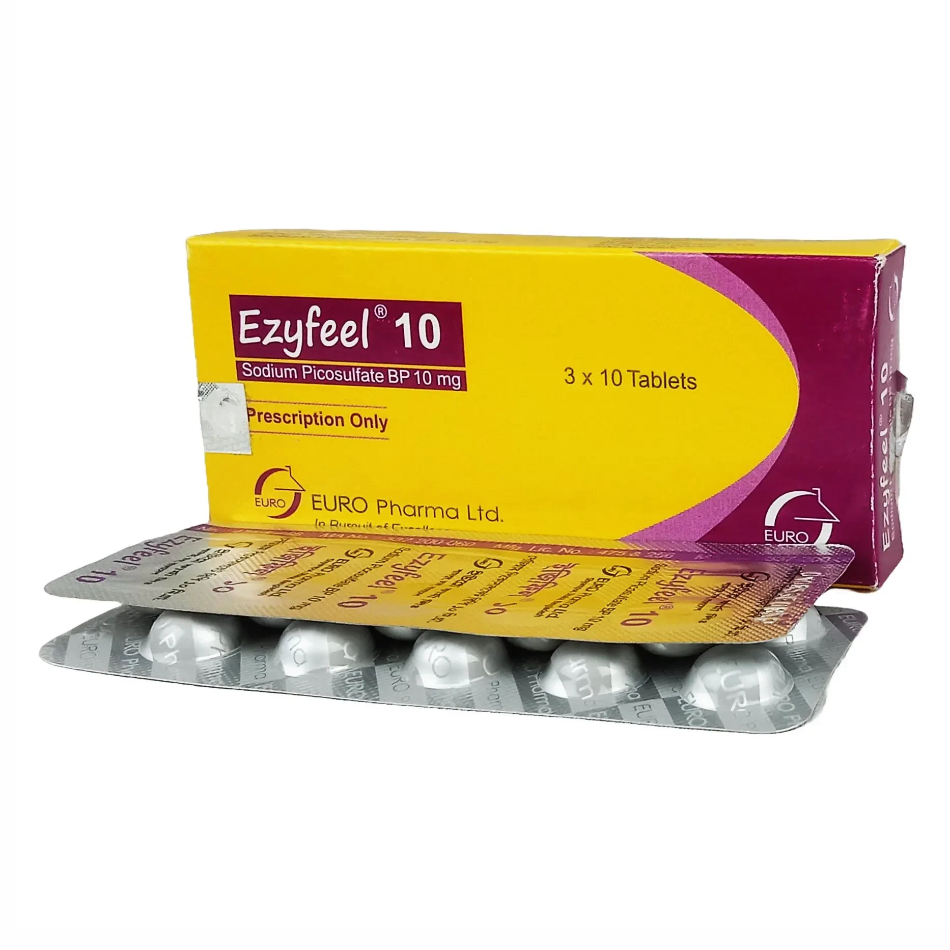 Pack Image: Ezyfeel 10 mg Tablet (3 x 10)