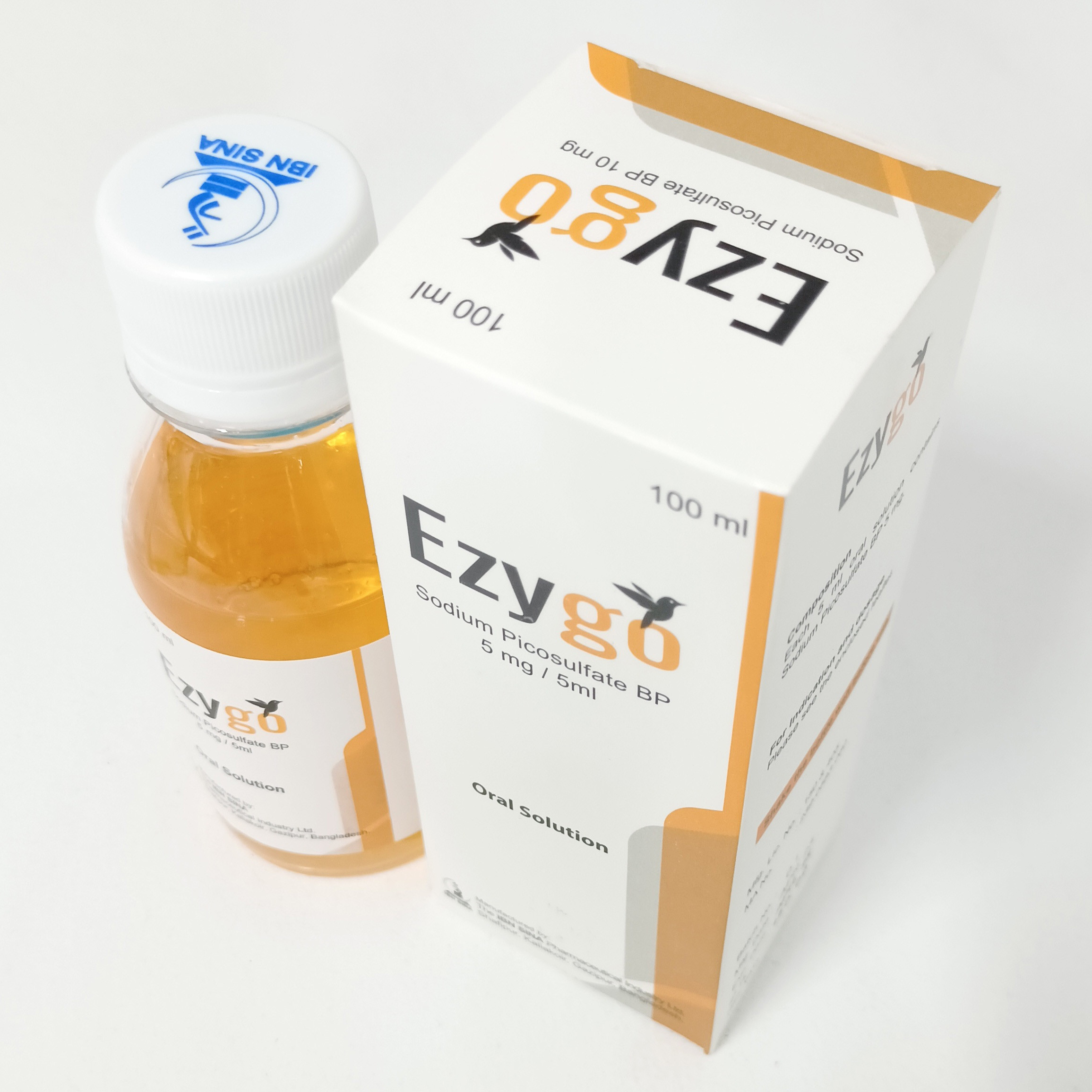 Pack Image: Ezygo 5 mg Oral Solution (100 ml bottle)