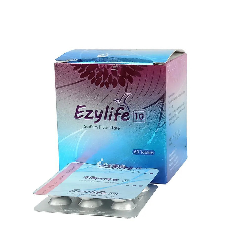 Pack Image: Ezylife 10 mg Tablet (10 x 6)
